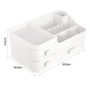 Desktop Cosmetic Organizer Makeup Box Stationary Holder Drawer Storage Desk Tidy