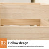 Wooden Storage Crates Container Decorative Slatted Crate Wood Box Display Boxes