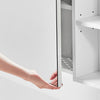 Mondeer Bathroom Mirror Cabinet with Metal Water Filter Plate 65*15*65cm White