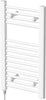 Bathroom Electric Heated Towel Rail Radiator Flat Ladder Modern White 700x400mm