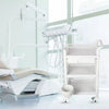 3-Tier Service Trolley with Wheels,Utility Cart for Beauty Salon w/ Drawers