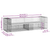 ShCuShan Gabion Wall Mesh Wire Stone Basket Galvanised Stone Basket O3S1