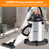 2000W Vacuum Cleaner Wet & Dry Bagless 25L Cylinder Powerful Compact Cleaning UK