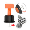 50/1000pcs Tile Leveling System Kit Reusable Tile Spacer Wall Floor Clips Tools