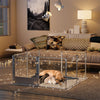 3 in 1 Dog Whelping Pen Box Large Heavy Duty Dog Playpen Cage Crate Anti-anxiety