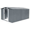 Metal Galvanized Steel Garden Shed Outdoor Bike Storage House Tool Sheds Roof