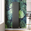 Vertical Radiator Anthracite White Black Flat Panel Modern Tall Rads Double 1800