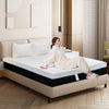 Economy 10cm Folding Mattress, Tri-fold Mattress with Memory Foam and Ultra Soft