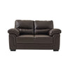 2 /3 Seater Sofa Black or Beige Faux Leather Modern Design Living Room Office