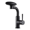 Stainless Steel Kitchen Mixer Tap Swivel Faucet Sink Pull Out Sprayer 4 Function