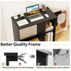 Small Computer Desk 80cm Home Office Desk Study Writing Desk-Black