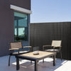 Bamboo Slat Natural Garden Fencing Privacy Screen Fence Panel Roll Green Yellow
