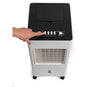 Portable Air Cooler Cool Fan 6L 3 Settings Ioniser & Swing Function 65W