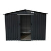 Metal Garden Shed 6 X 8 FT Garden Storage Vents Grey STATELY STORE