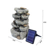 Smart Garden Solar Powered Outdoor Water Feature Fountain Bird Bath - All Styles