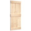 Door NARVIK 95x210 cm Solid Wood Pine vidaXL