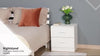 Bedside Table with 2 Drawers, Nightstand, Cabinet Drawers Side Storage Unit