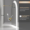 LED Bathroom Mirror with Time Dimming Demister Touch Sensor Illuminated Lights