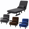 Convertible Sofa Bed Folding Arm Chair Sleeper Recliner Living Room Lounge Couch
