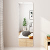 Over Door Hanging Mirror Full Length Dressing Mirror Bedroom Cloakroom Mirrors