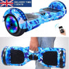 Hoverboard Kids Overboard Bluetooth Electric Self-Balance Scooters LED Lights UK