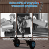 Sack Truck Barrow Heavy Duty Trolley Hand Truck Transport Parcels Boxes Courier