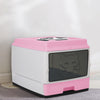 Large Self-Cleaning Hooded Cat Litter Box Enclosed Kitten Toilet Box Potty Tray
