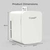 15L Mini Fridge Table Top Electric Cooler & Warmer Portable Ice Box Office Car