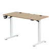 120x60cm Electric Standing Desk Height Adjustable Sit to Stand Table with Hook