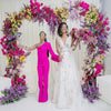 Round/Oval/Square Wedding Arch Stand Birthday Party Backdrop Flower Balloon Deco