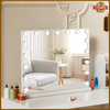 70cm Extra Large Hollywood Light Up Mirror Vanity Make Up Mirror + 17 LED Bulbs