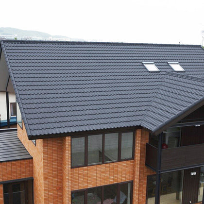 5x Galvanized Metal Asphalt Roofing Shingles Tiles Shed Garage Roof Cover Grey