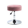 Swivel Dressing Table Stool Chair Velvet Makeup Padded Bedroom Adjustable Height