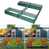 5Grid Large Metal Raised Bed Vegetable Flower Garden Planter Trough Grow Box UK