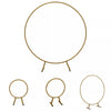 Wedding Round/Heart Arch Stand Backdrop Metal Frame Party Flower Balloons Rack