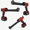 For Milwaukee 18V 450LM Cordless Electric Caulking Glass Mastic Sealant Glue Gun