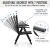 Garden Patio Folding Spring Deck Chair Camping Beach Picnic Fishing Outdoor Seat