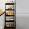 Kitchen Storage Stand Trolley Organiser Basket Fruit Vegetable Rack On Wheels