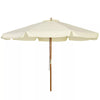 3.3(m) Garden Parasol Umbrella Outdoor Sun Shade Canopy with 8 Ribs Beige