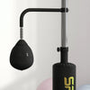 Freestanding Boxing Punching Bag with Reflex Bar and Speed Balls Home Gym Black