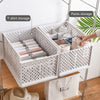 Plastic Foldable StorageBox Drawer Underwear T-shirt Pants Organizer Box Divider