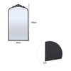 Rustic Mirror Wall Mounted Full Length Framed Dressing Mirror Bedroom Room Decor