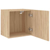 TV Wall Cabinets 2 pcs Sonoma Oak 40.5x30x40 cm Engineered Wood