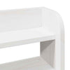 Bed Frame with Headboard White 140x200 Solid Wood Pine Q4T6