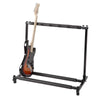 5-Way Multi Guitar Rack Stand Padded for Multiple Electric Acoustic Bass Holder