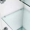 White High Gloss all Display Cabinet Cupboard Storage Sideboard with LED Lights