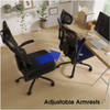 Flamaker Office Desk Chair Ergonomic Computer Chair with Lumbar Support Black
