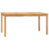 CIADAZ 5 Piece Garden Dining Set Solid Wood Teak, Garden Table And Chairs, Y0S9