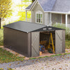 Outdoor Storage Shed 426 cm x 300 cm Large Garden Tool House