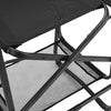 Aluminium Folding Camping/Garden/Fishing Directors Chair with Double Side Table